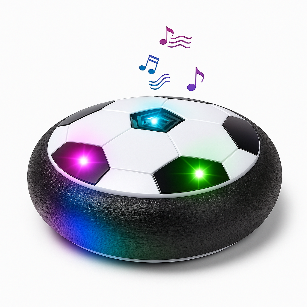 Hover Soccer Ball Toy with LED & Music – Fun Indoor & Outdoor Game for Kids