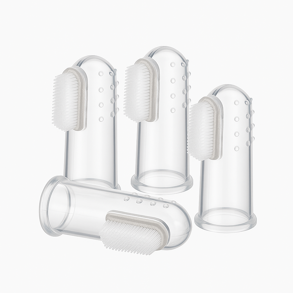 Silicone Finger Toothbrush for Dogs & Cats – Soft Dental Cleaning Tool