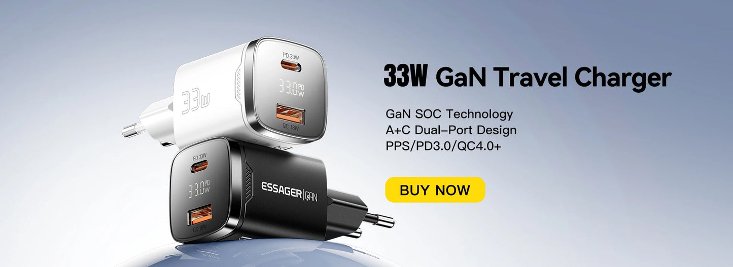 Essager USB-C to USB-C Cable with Digital Display – 100W PD Fast Charging