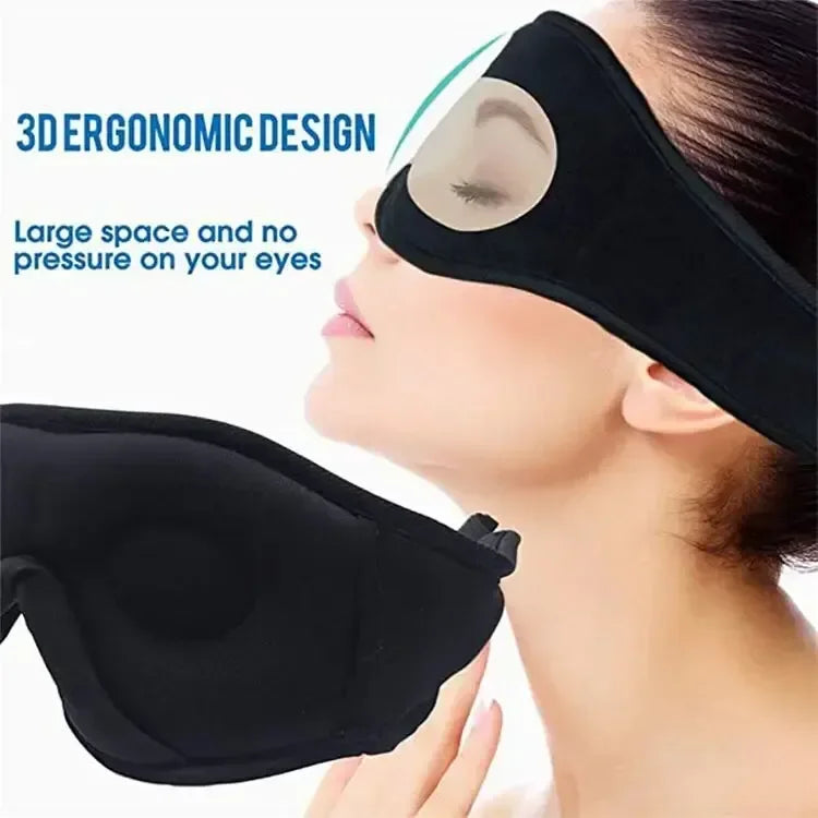 3D Sleep Mask with Bluetooth Headphones β Music + Comfort