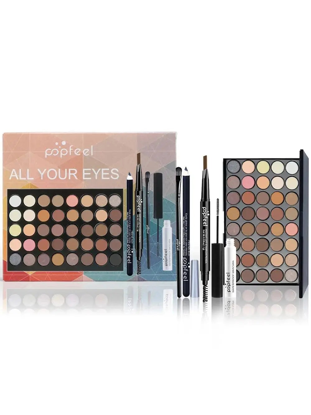 POPFEEL Eye Makeup Set – Complete Eye Beauty Kit (5-in-1 Gift Box)