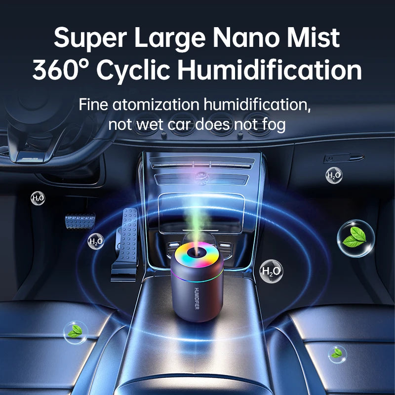 Mini USB Air Humidifier & Aroma Diffuser β 180ml