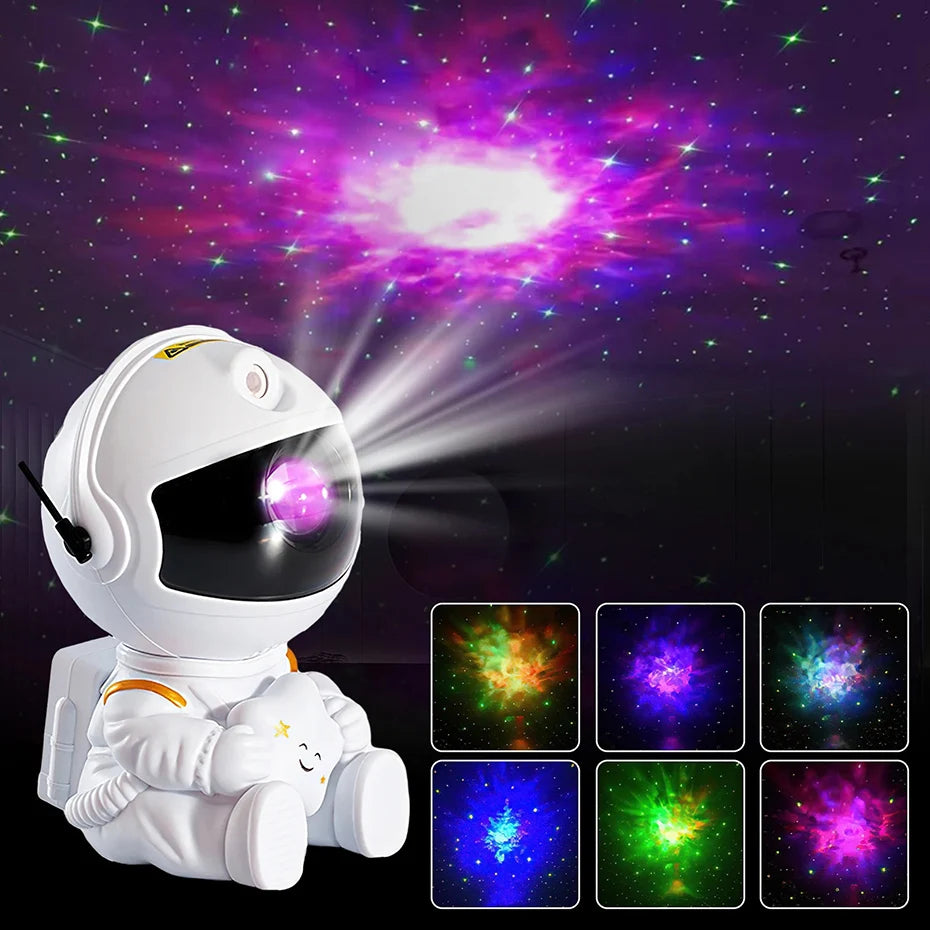 Galaxy Astronaut Projector Lamp