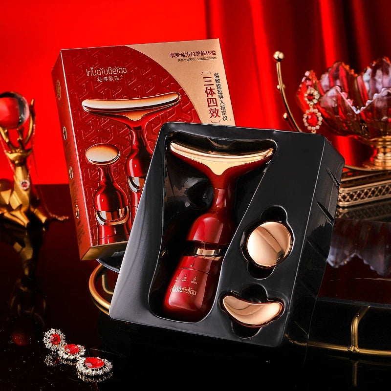 3-in-1 Facial Lifting & Skin Tightening Massager