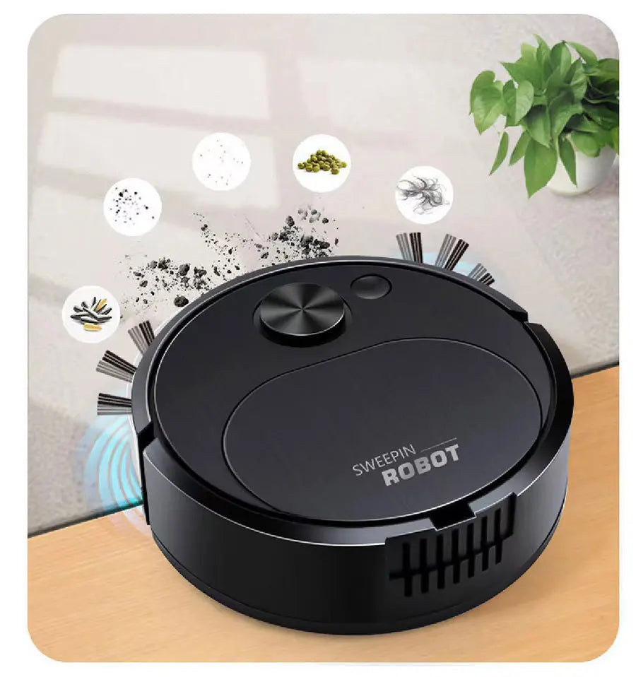 Mini Smart Sweeping Robot β 3-in-1 USB Vacuum Cleaner