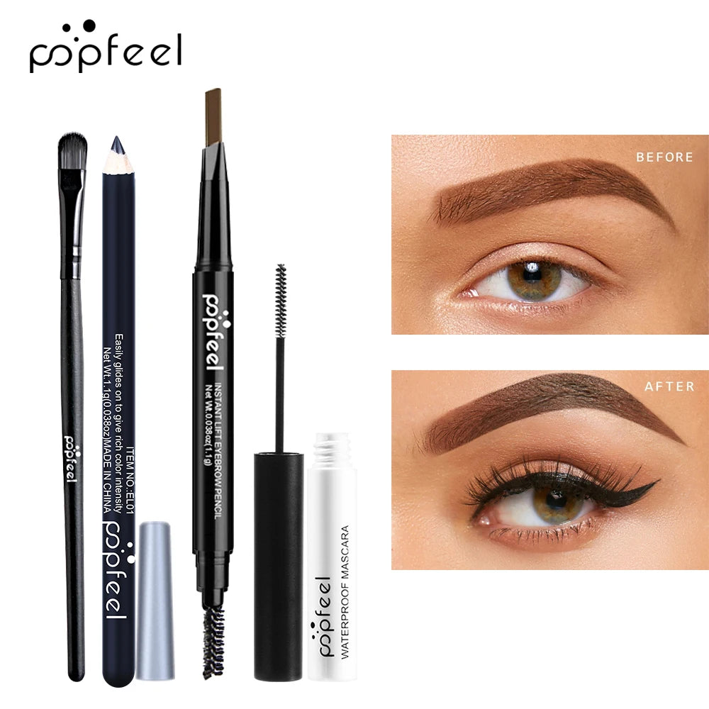 POPFEEL Eye Makeup Set – Complete Eye Beauty Kit (5-in-1 Gift Box)