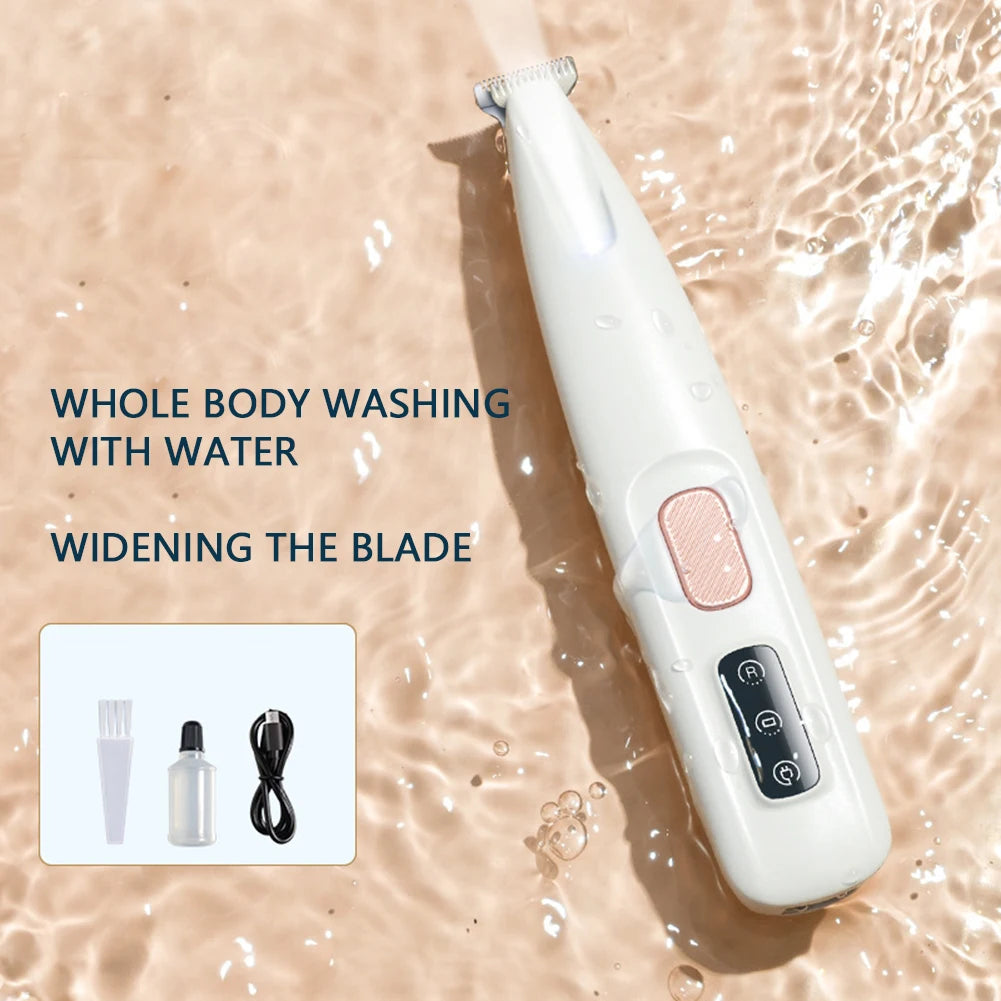 Portable LED Pet Paw Trimmer – Cordless Grooming Tool for Dogs & Cats
