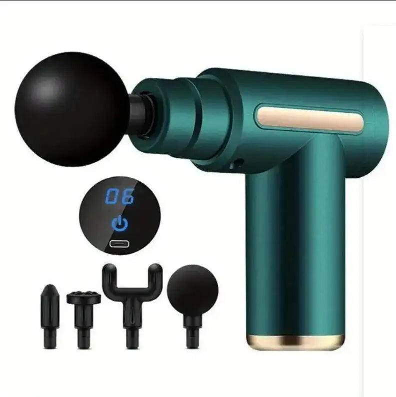 Mini Muscle Massage Gun β Deep Tissue Percussion Massager (Rechargeable)