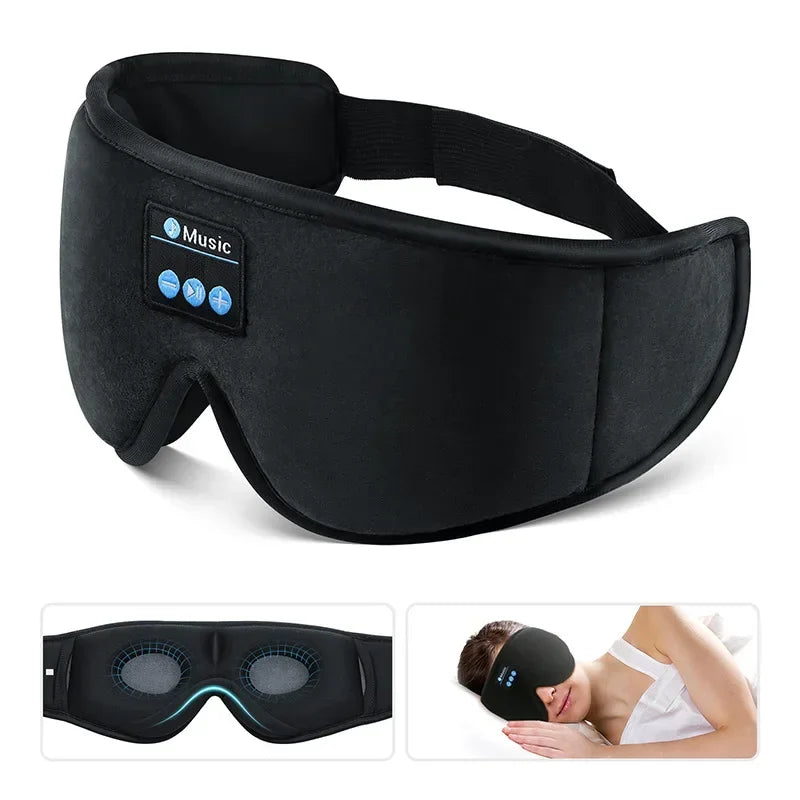 3D Sleep Mask with Bluetooth Headphones β Music + Comfort