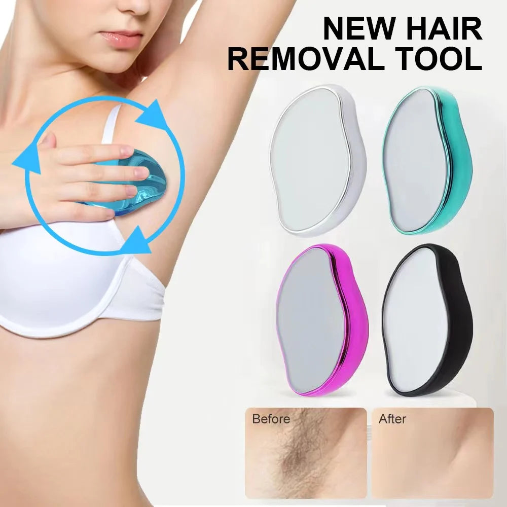 Crystal Hair Eraser – Reusable Physical Hair Removal Tool