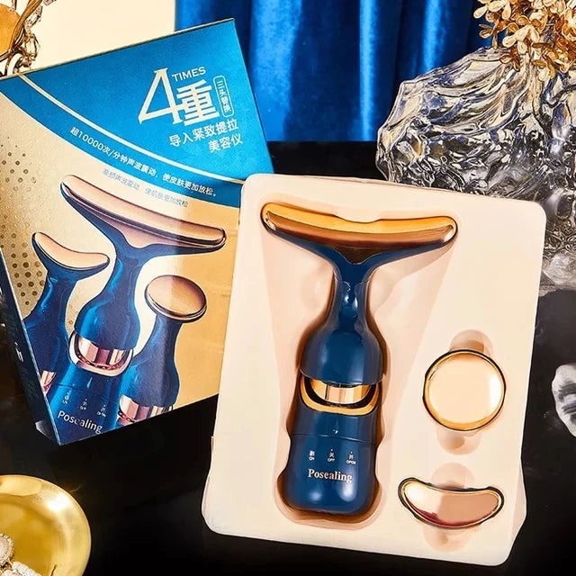 3-in-1 Facial Lifting & Skin Tightening Massager