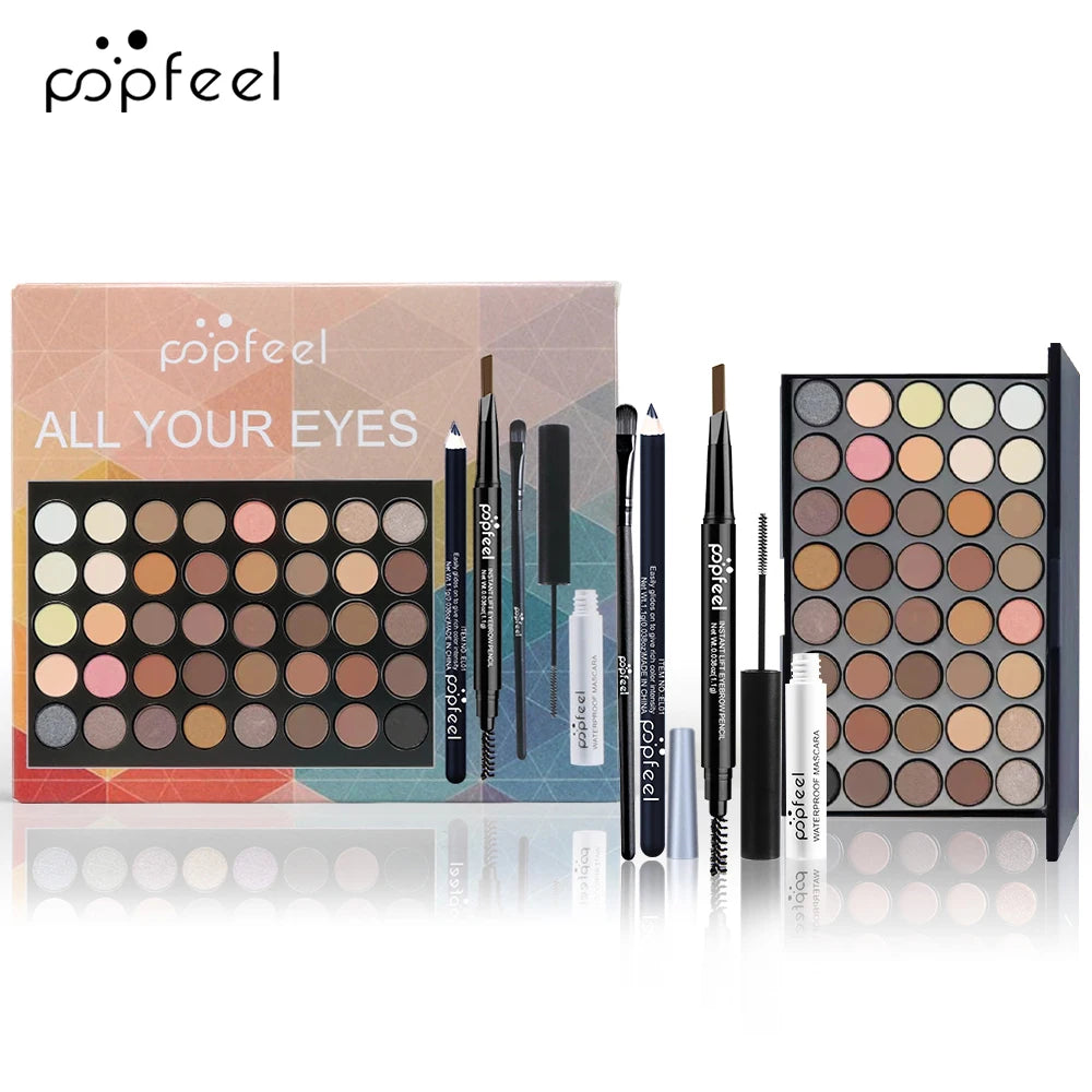POPFEEL Eye Makeup Set – Complete Eye Beauty Kit (5-in-1 Gift Box)