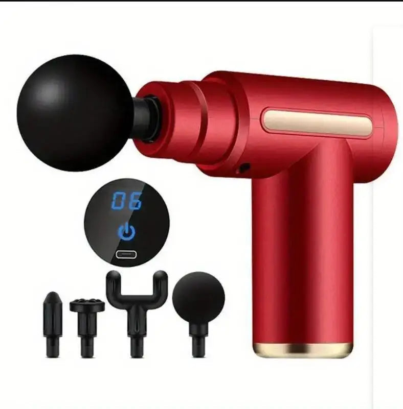 Mini Muscle Massage Gun β Deep Tissue Percussion Massager (Rechargeable)