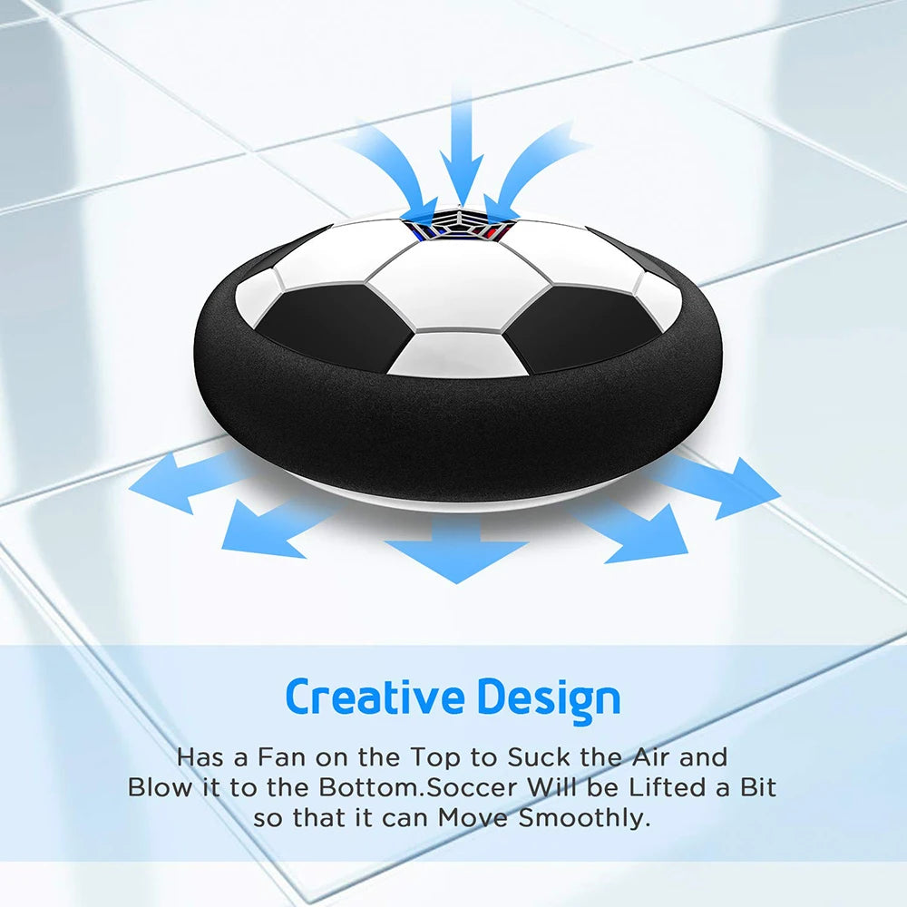 Hover Soccer Ball Toy with LED & Music – Fun Indoor & Outdoor Game for Kids