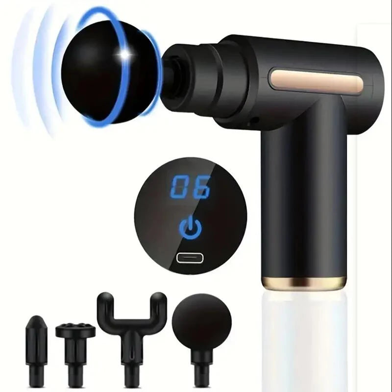 Mini Muscle Massage Gun β Deep Tissue Percussion Massager (Rechargeable)