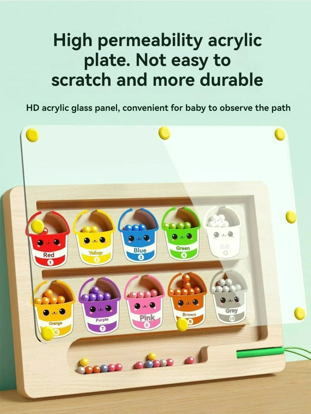 Magnetic Maze Puzzle for Kids β Logic & Focus Training Toy (Ages 3β6)