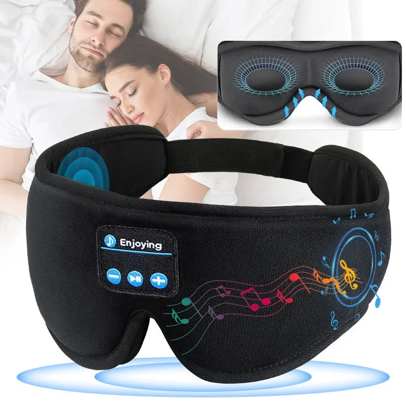 3D Sleep Mask with Bluetooth Headphones β Music + Comfort