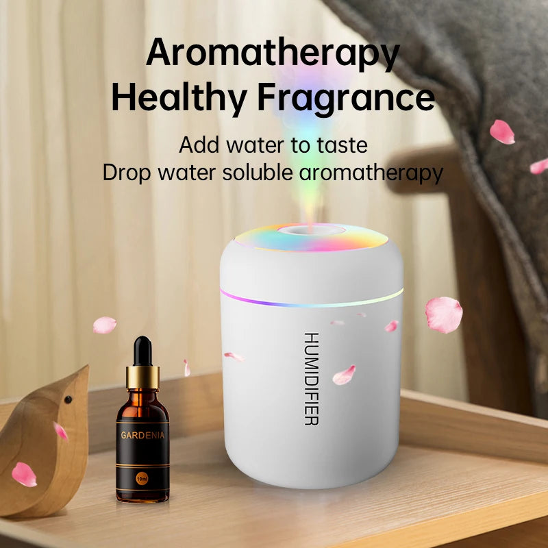 Mini USB Air Humidifier & Aroma Diffuser β 180ml