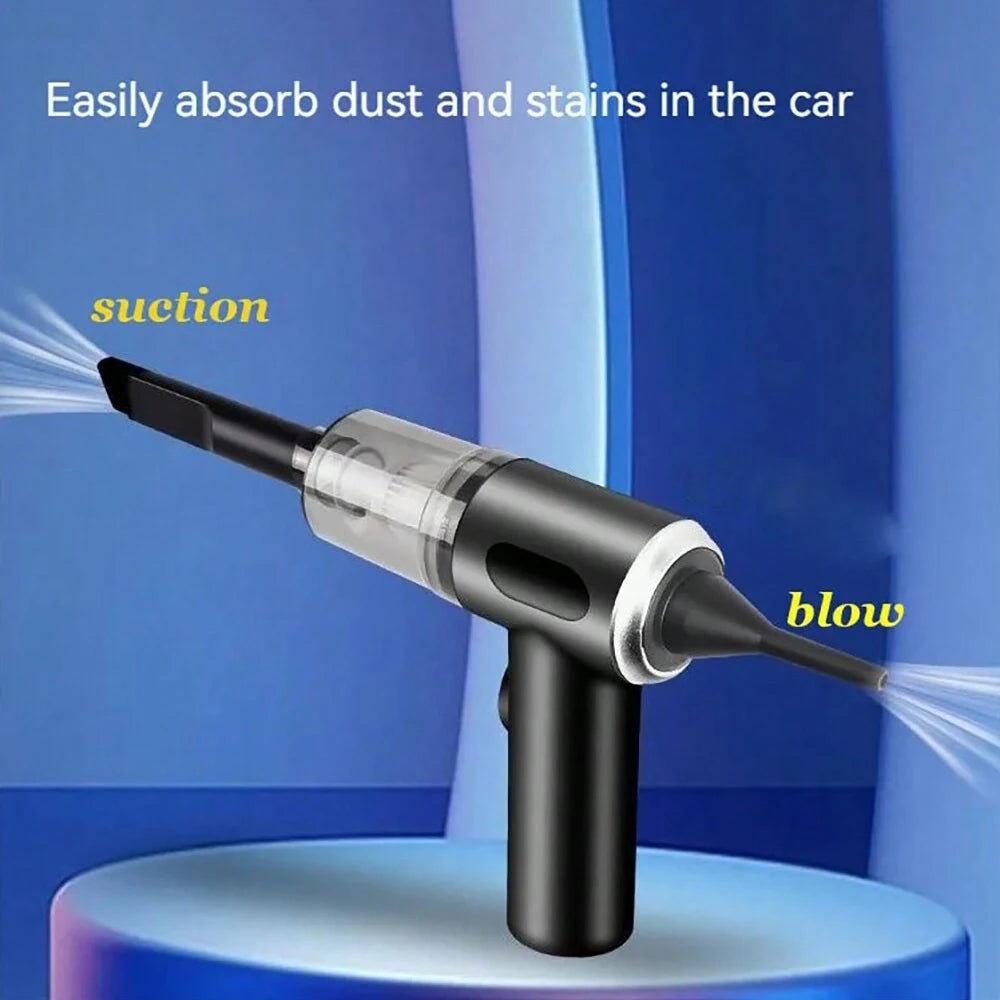 3-in-1 Mini Vacuum Cleaner – Suction & Blowing Combo