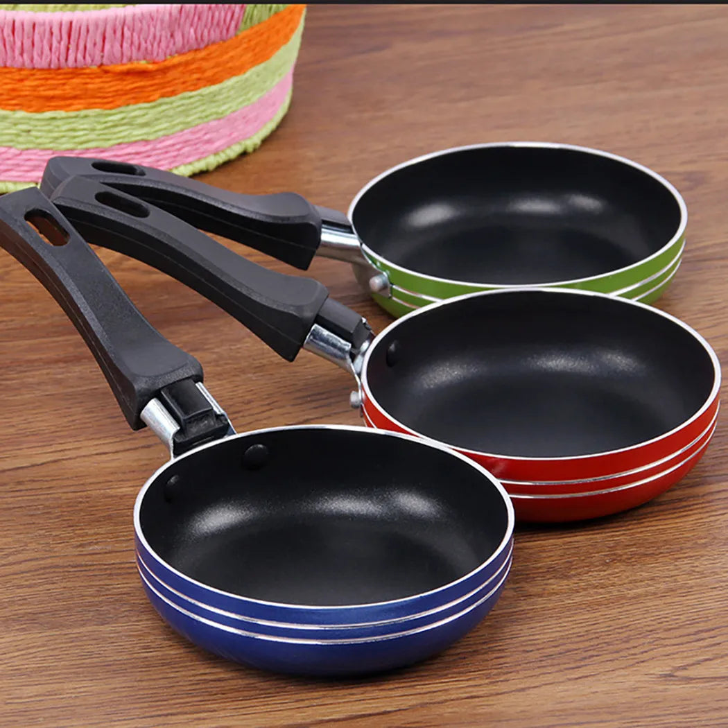 Mini Non-Stick Frying Pan β Stainless Steel Cookware (12cm/14cm/16cm)