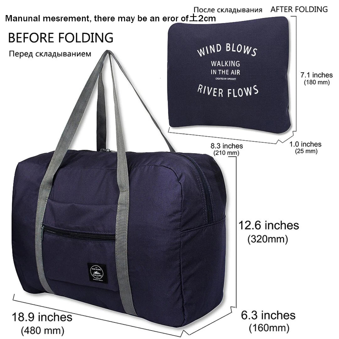 MARKROYAL Large-Capacity Travel Bag β Unisex, Lightweight & Stylish