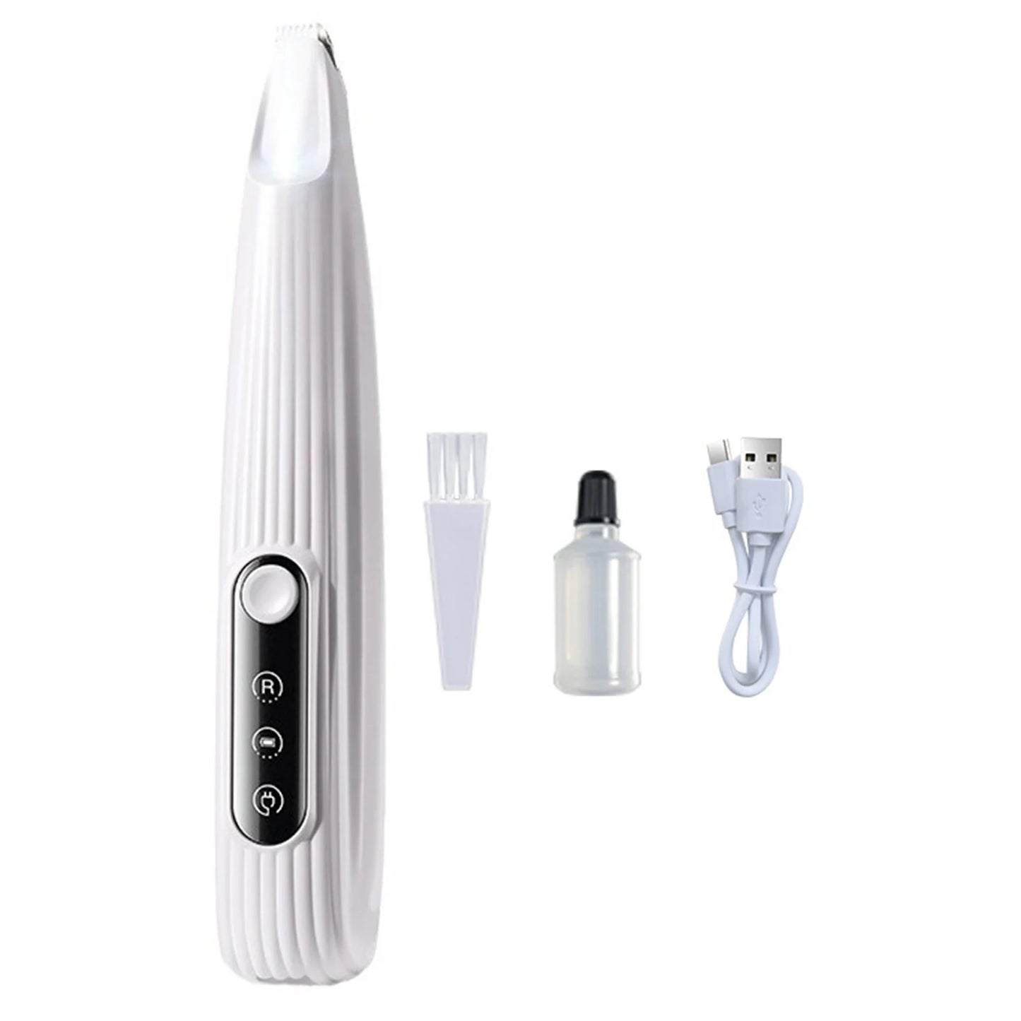 Portable LED Pet Paw Trimmer – Cordless Grooming Tool for Dogs & Cats