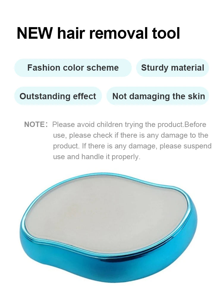 Crystal Hair Eraser – Reusable Physical Hair Removal Tool