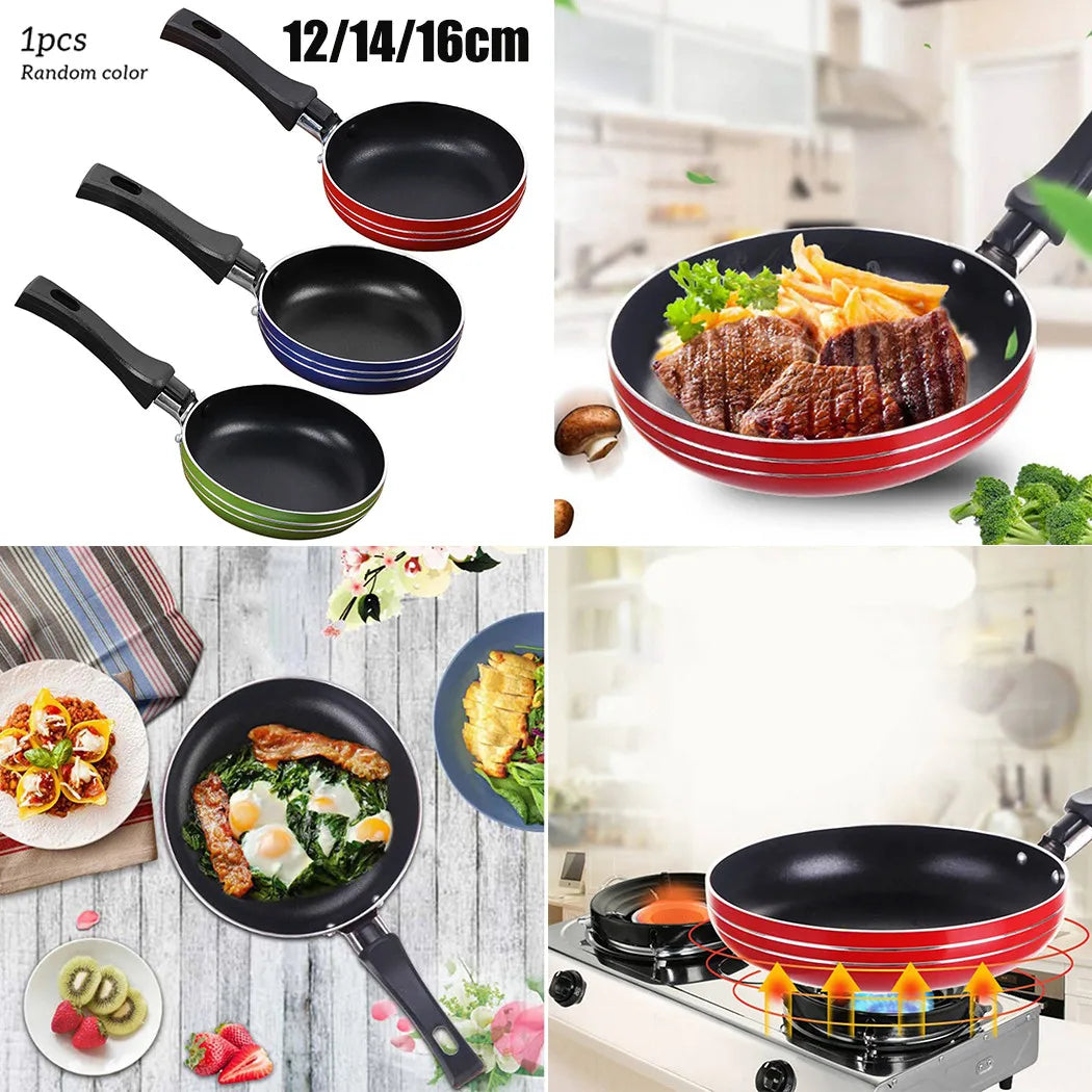 Mini Non-Stick Frying Pan β Stainless Steel Cookware (12cm/14cm/16cm)