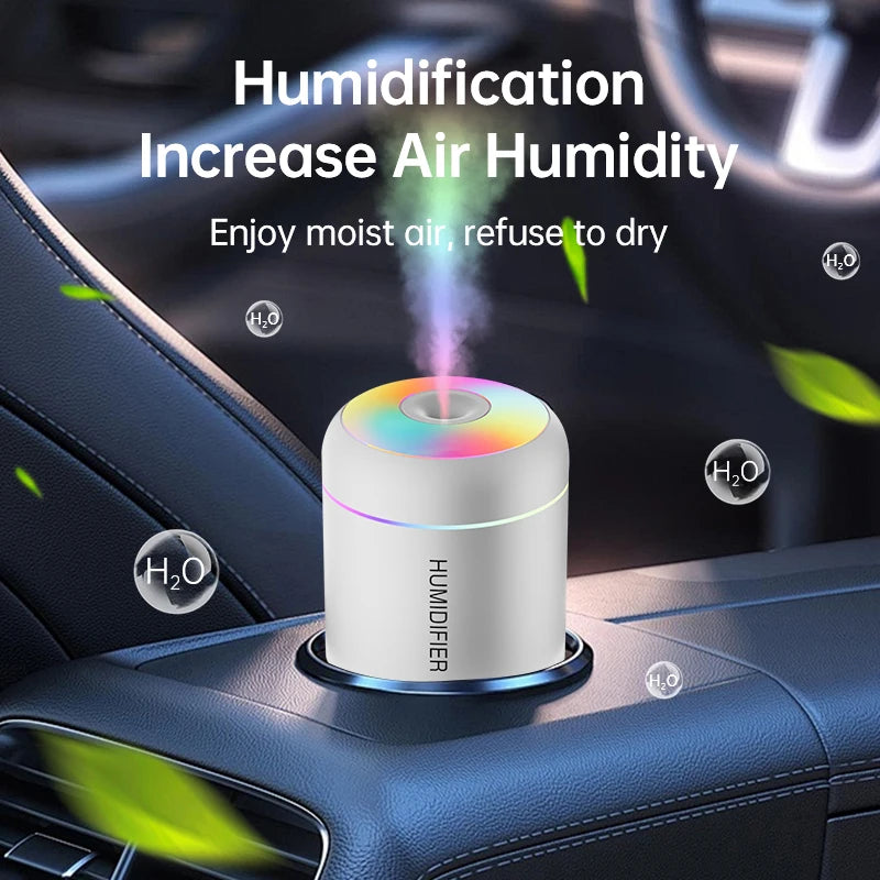 Mini USB Air Humidifier & Aroma Diffuser β 180ml