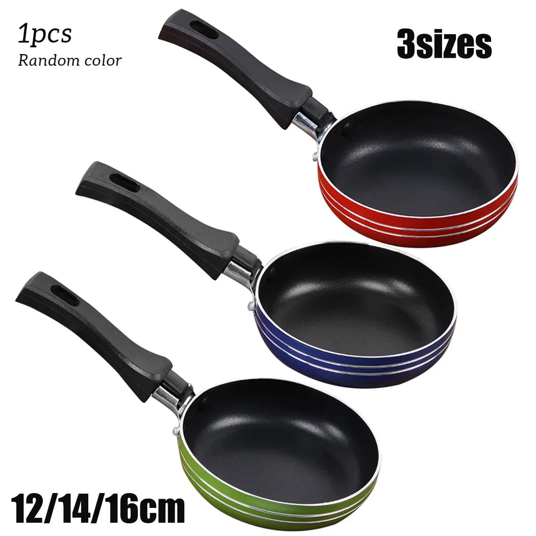 Mini Non-Stick Frying Pan β Stainless Steel Cookware (12cm/14cm/16cm)