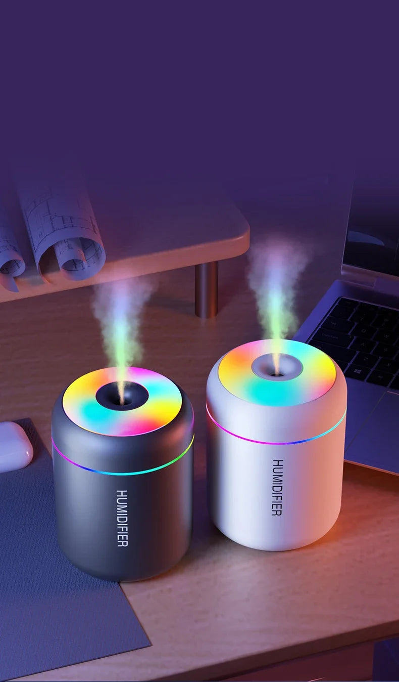 Mini USB Air Humidifier & Aroma Diffuser β 180ml