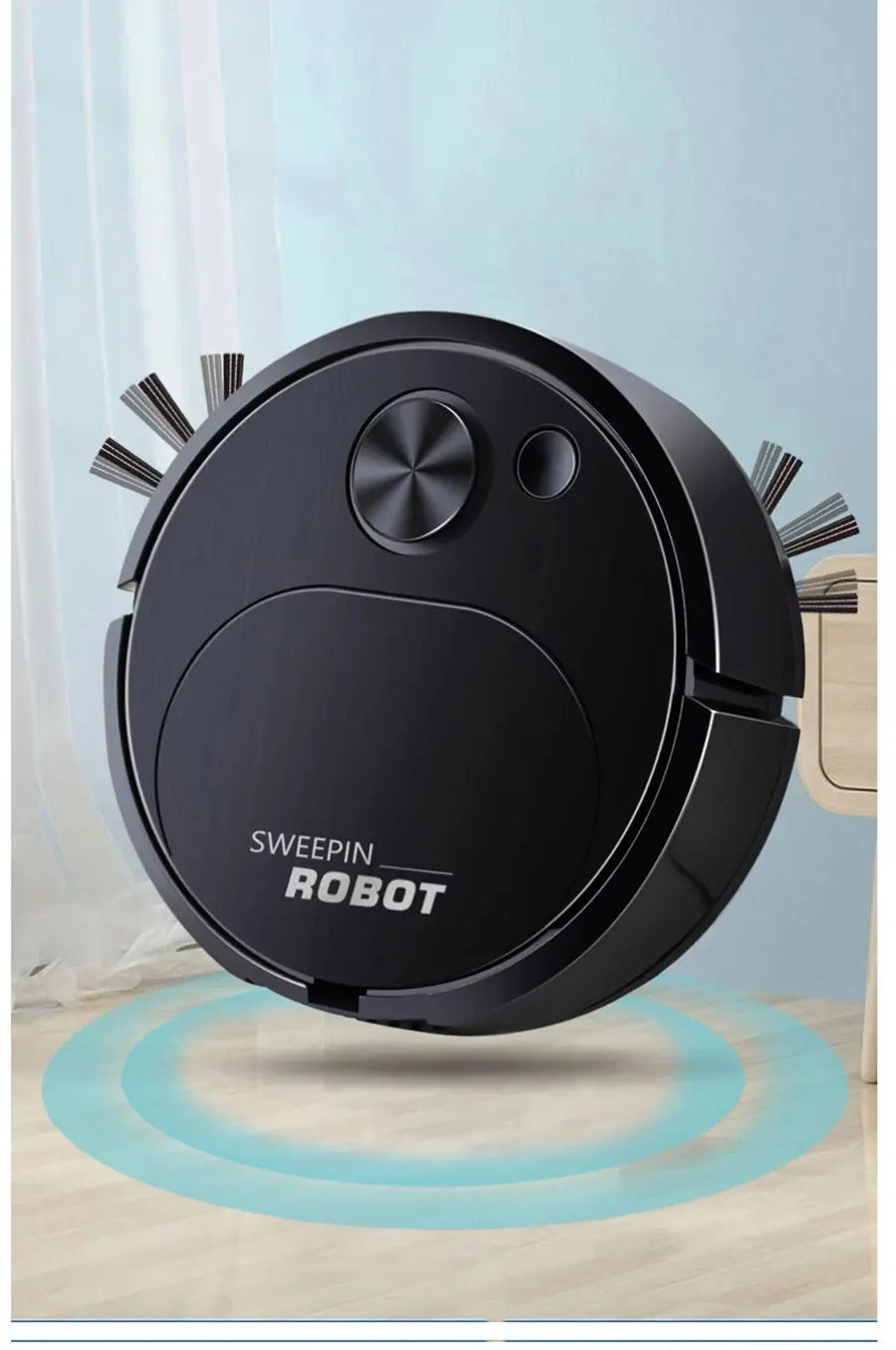 Mini Smart Sweeping Robot β 3-in-1 USB Vacuum Cleaner