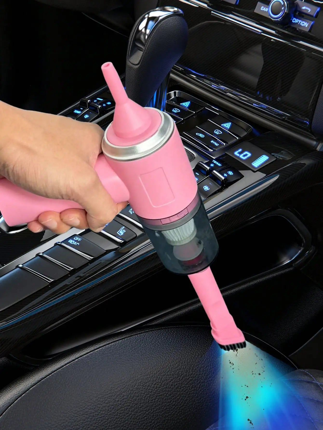 3-in-1 Mini Vacuum Cleaner – Suction & Blowing Combo