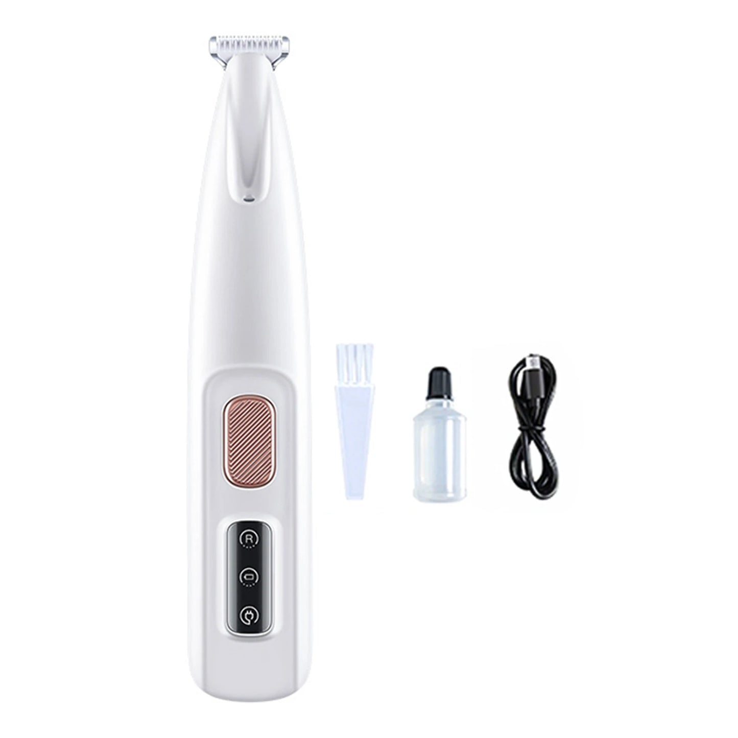 Portable LED Pet Paw Trimmer – Cordless Grooming Tool for Dogs & Cats