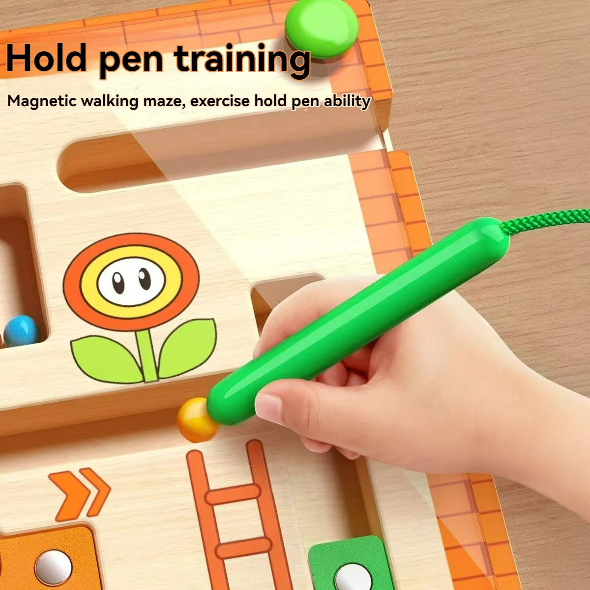 Magnetic Maze Puzzle for Kids β Logic & Focus Training Toy (Ages 3β6)