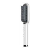 Professional Ceramic Hair Straightener Brush β Fast Heating & Anti-Frizz