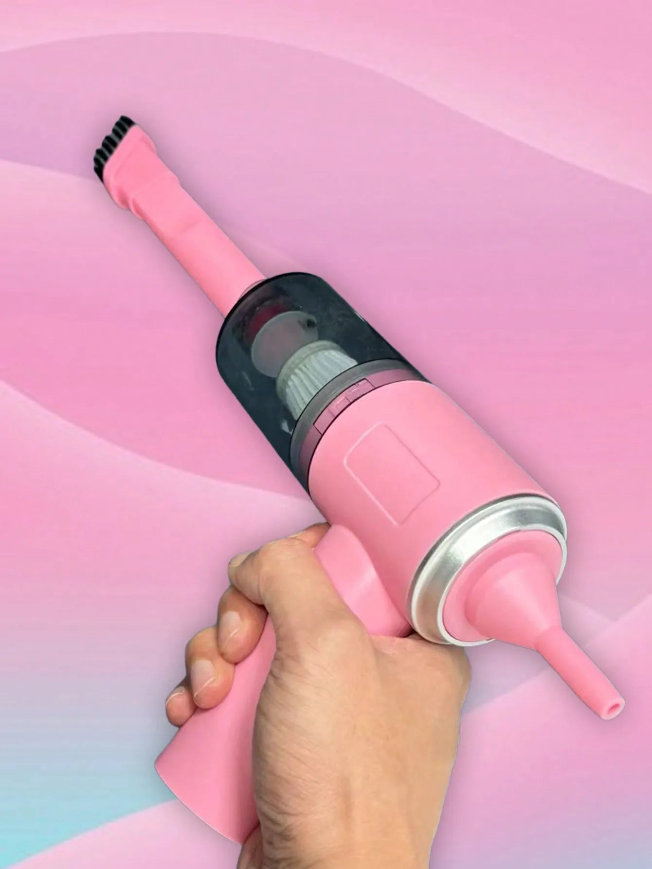 3-in-1 Mini Vacuum Cleaner – Suction & Blowing Combo