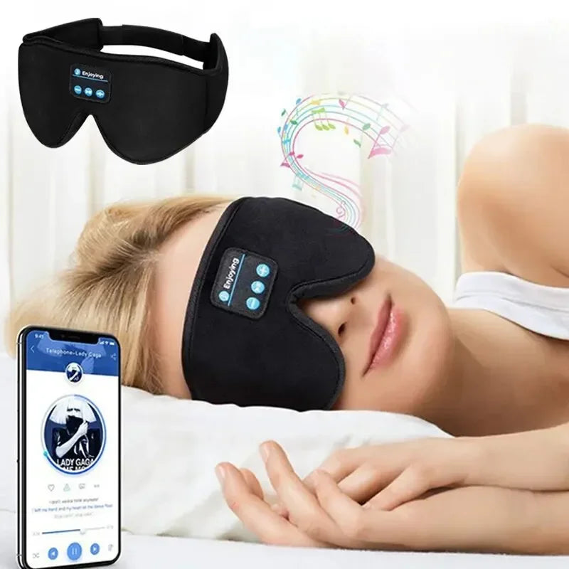 3D Sleep Mask with Bluetooth Headphones β Music + Comfort
