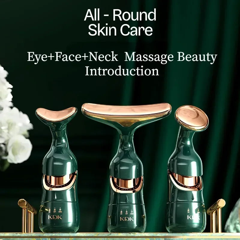 3-in-1 Facial Lifting & Skin Tightening Massager