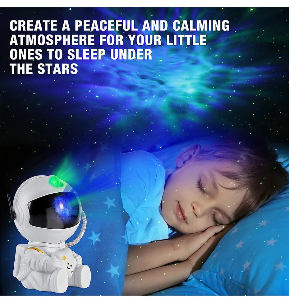 Galaxy Astronaut Projector Lamp