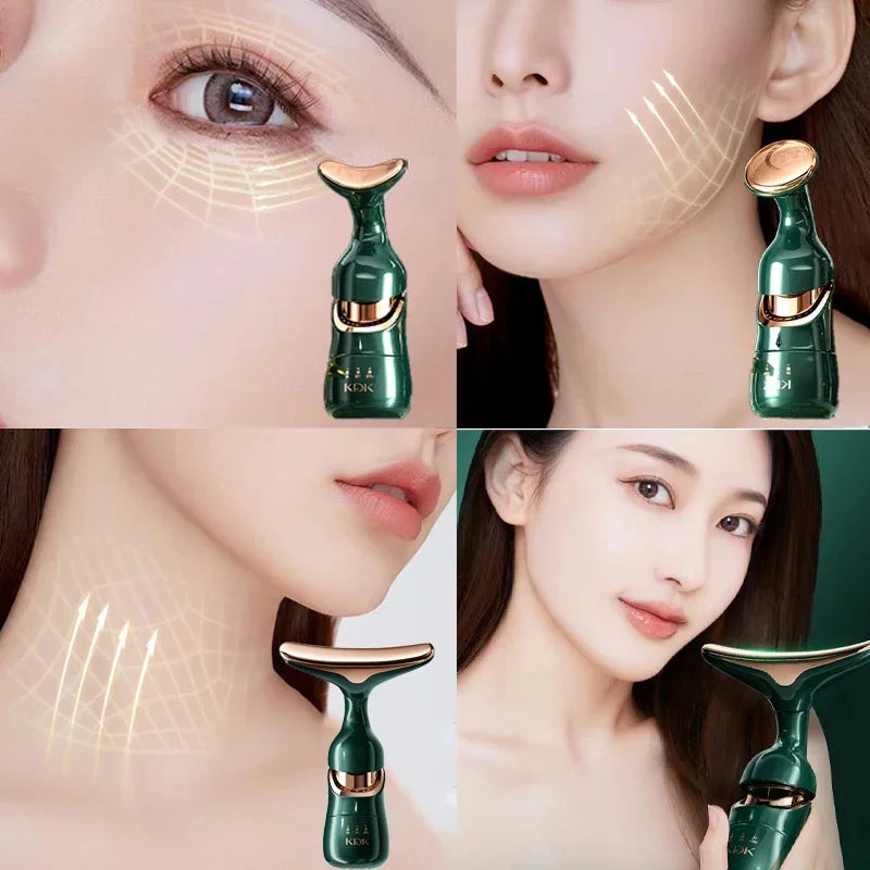 3-in-1 Facial Lifting & Skin Tightening Massager