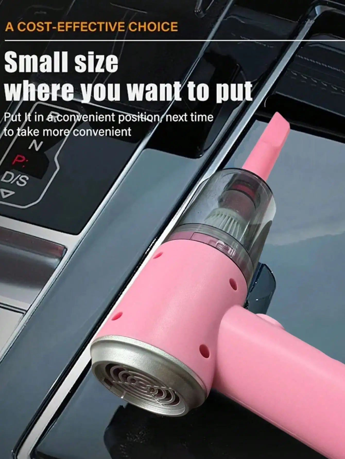 3-in-1 Mini Vacuum Cleaner – Suction & Blowing Combo