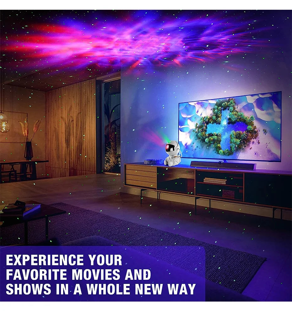 Galaxy Astronaut Projector Lamp