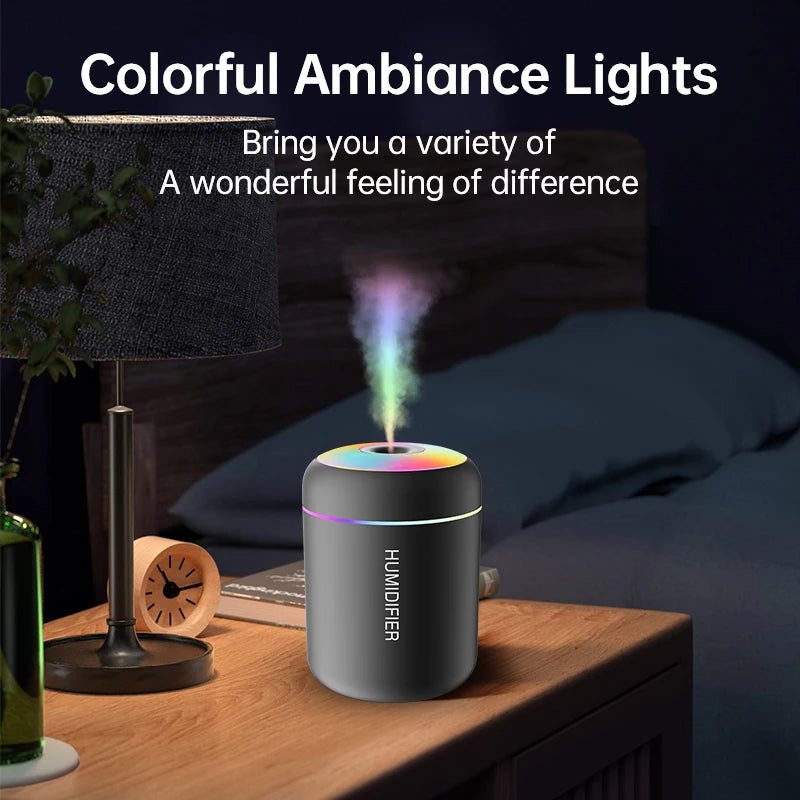 Mini USB Air Humidifier & Aroma Diffuser β 180ml