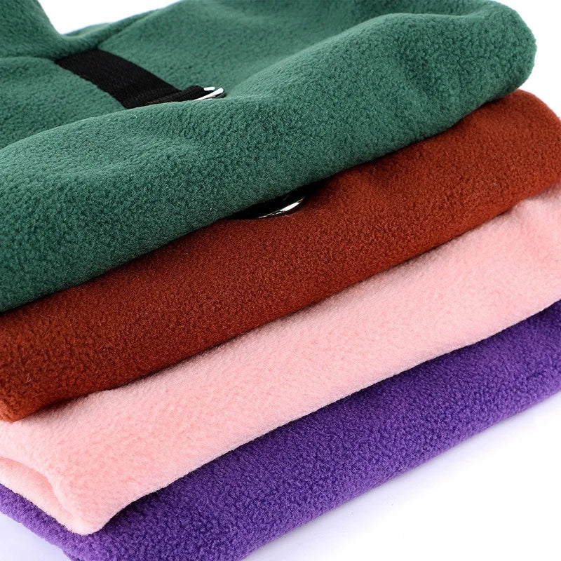 Fleece Dog Sweater β Soft, Warm & Stylish for Small Dogs (Autumn/Winter Wear)
