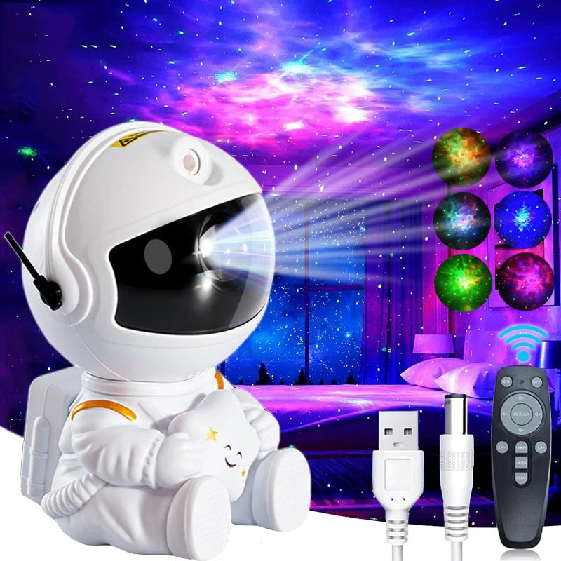 Galaxy Astronaut Projector Lamp