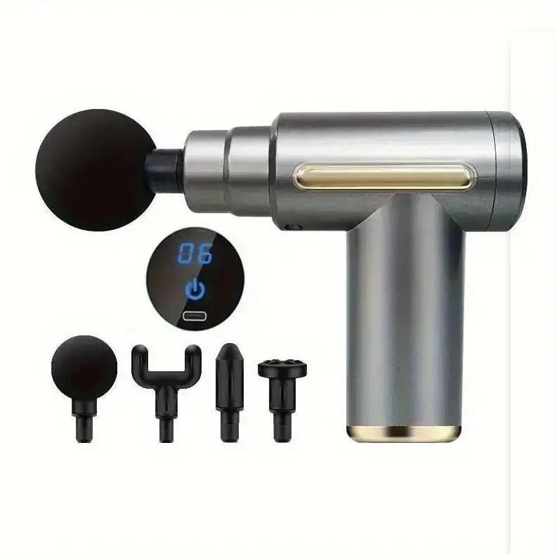 Mini Muscle Massage Gun β Deep Tissue Percussion Massager (Rechargeable)
