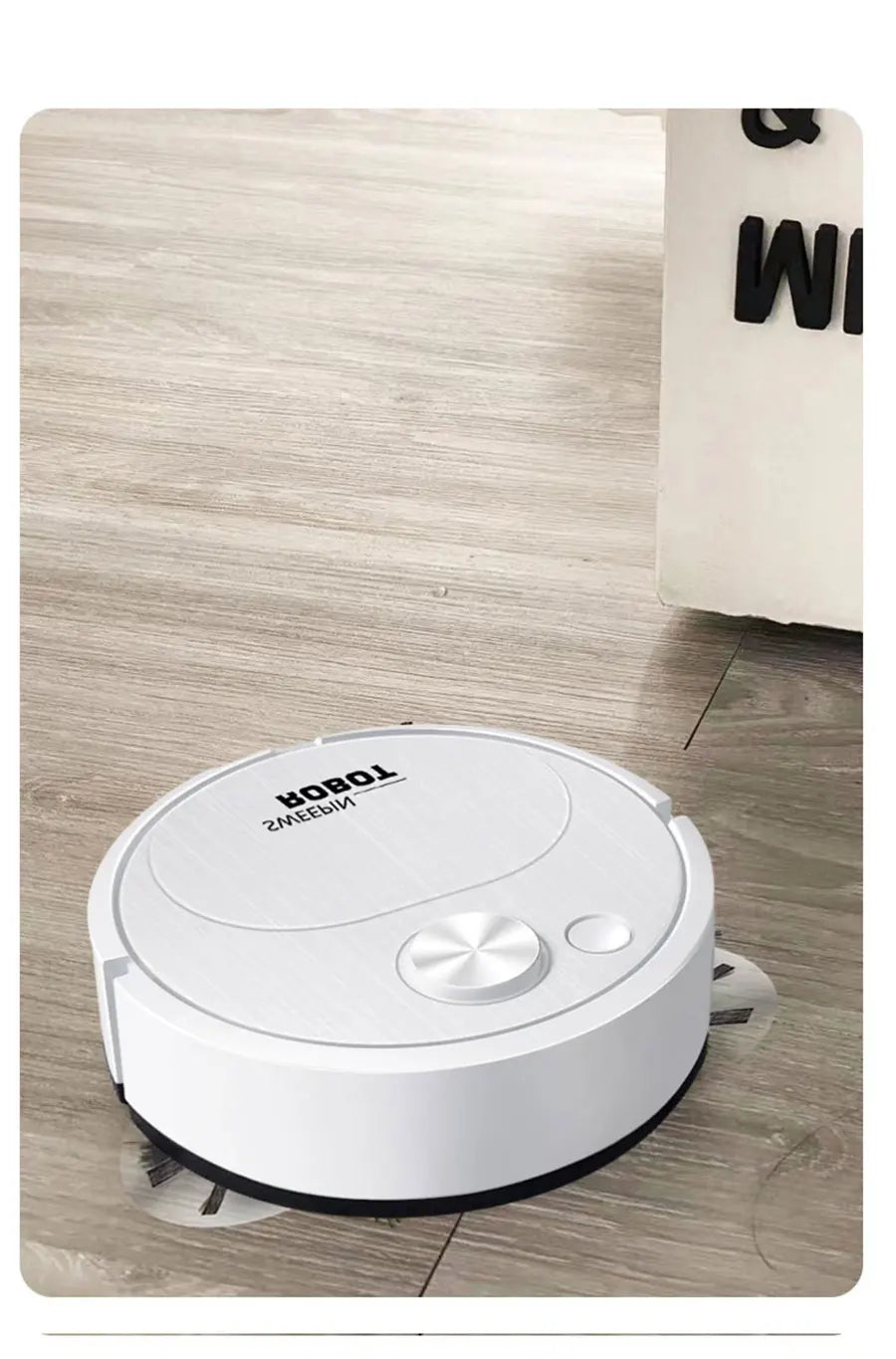Mini Smart Sweeping Robot – 3-in-1 USB Vacuum Cleaner