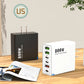 200W 6-Port USB-C Desktop Charger – Super Fast PD3.0 Charging Station
