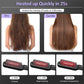 Professional Ceramic Hair Straightener Brush – Fast Heating & Anti-Frizz